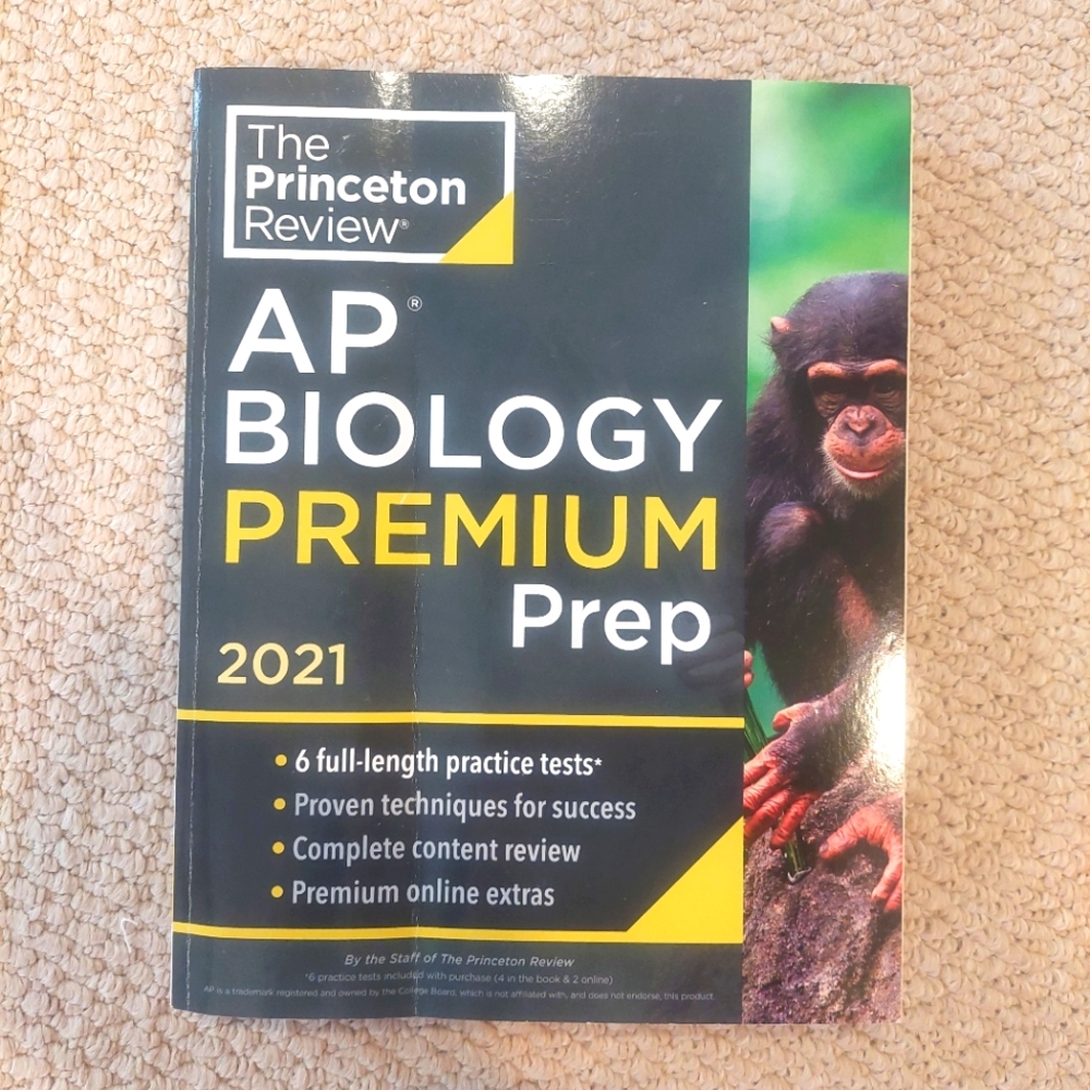 2021 The Princeton review AP biology premium prep